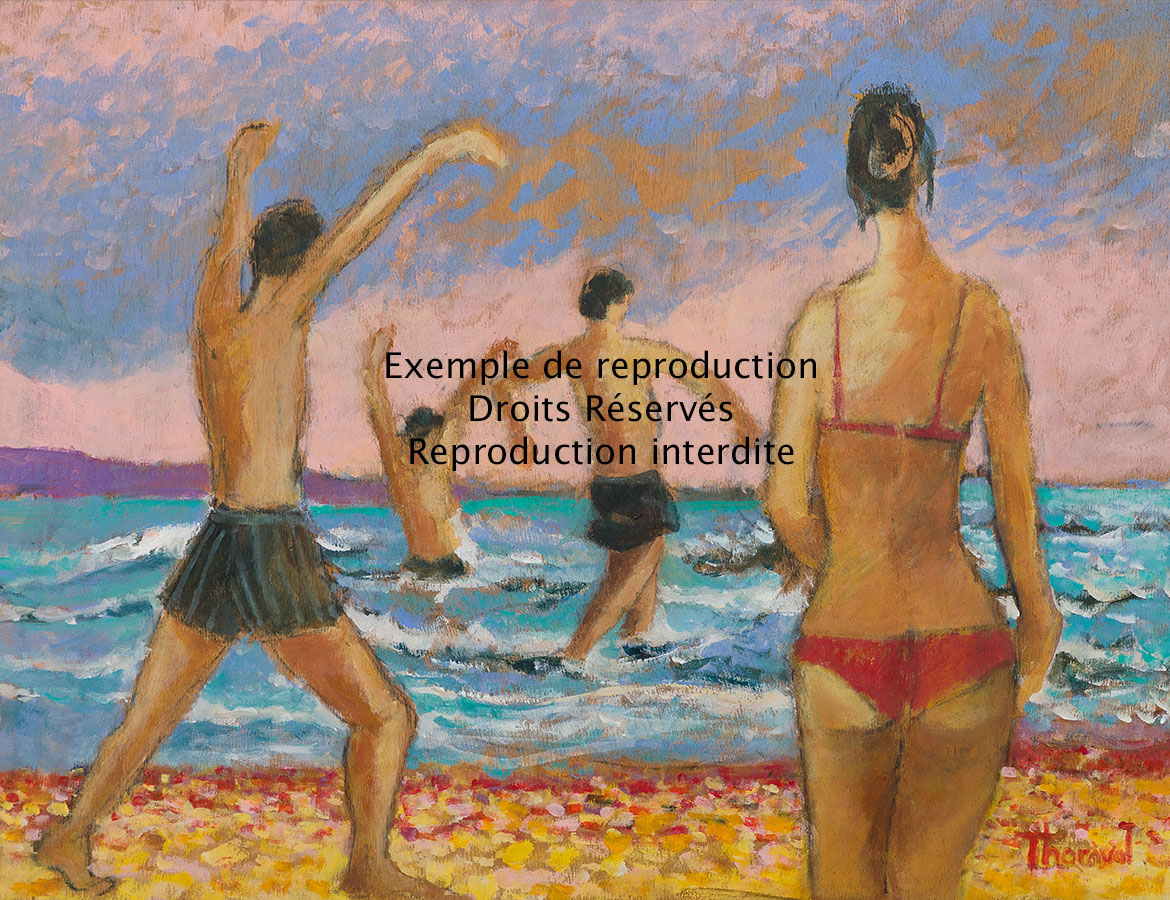 Jeux de plage - Bois 65x50 - THORAVAL