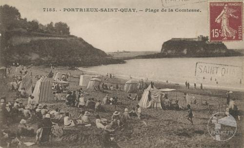7185 - Portrieux-Saint-Quay - Plage de la Comtesse